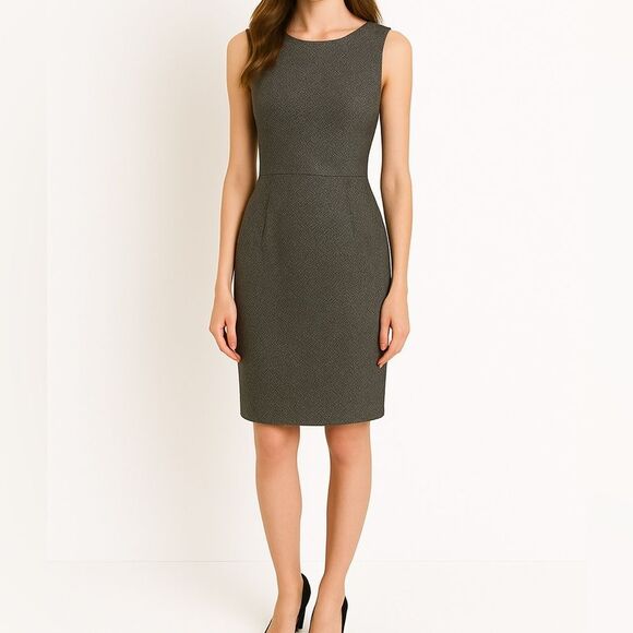 Vintage Halston Tweed Dress - Picture 1 of 10